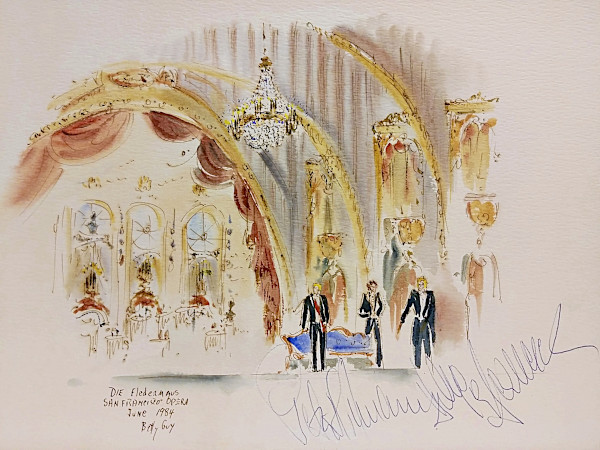 Die Fledermaus San Francisco Opera by Betty Guy