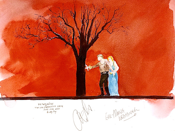Die Walkureat The San Francisco Opera by Betty Guy