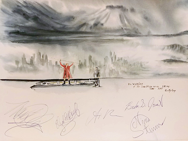Die Walkureat The San Francisco Opera by Betty Guy