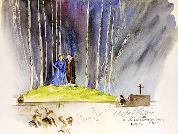 "Don Carlo" at The San Francisco Opera by Betty Guy