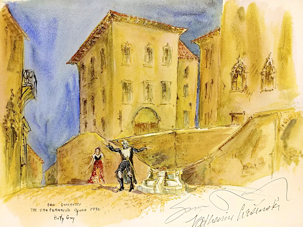 Don Quichotte The San Francisco Opera by Betty Guy