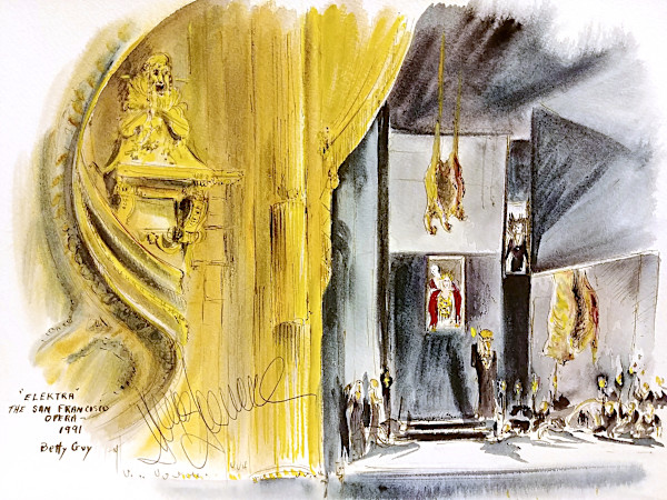 Elektra The San Francisco Opera by Betty Guy