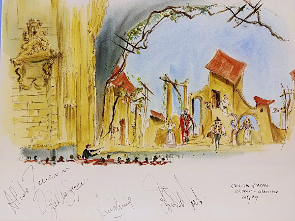 L' Elisir D' Amore S.F. Opera by Betty Guy