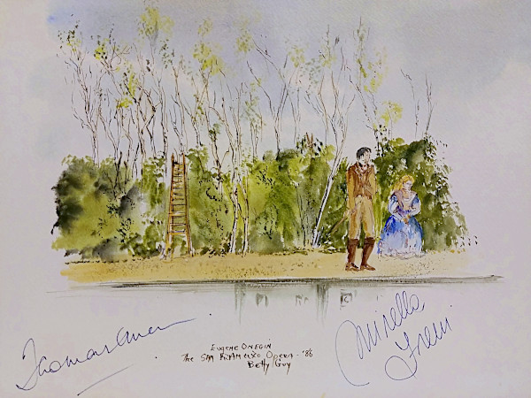 Eugene Onegin The San Francisco Opera by Betty Guy