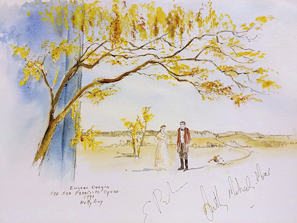 Eugene Onegin The San Francisco Opera by Betty Guy