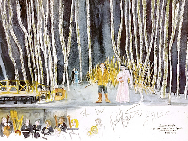 Eugene Onegin The San Francisco Opera by Betty Guy