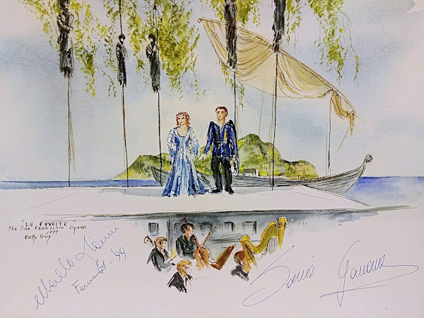 La Favoite The San Francisco Opera by Betty Guy