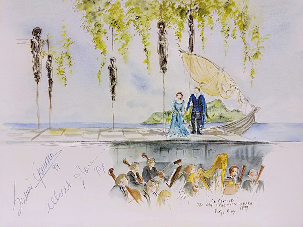 La Favorite The San Francisco Opera by Betty Guy