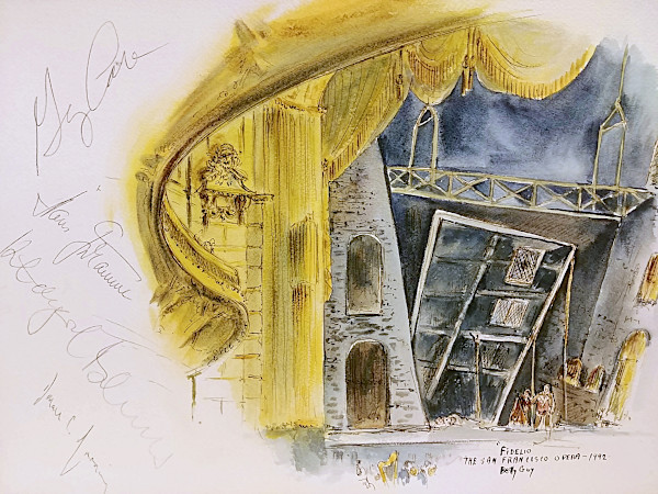 Fidelio The San Francisco Opera by Betty Guy