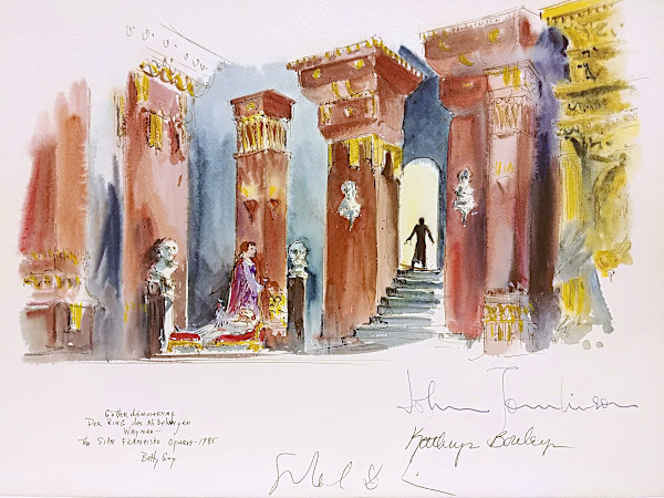 Gotterdammerung Der Ring des Nibelungen Wagner The San Francisco Opera by Betty Guy