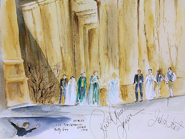 Hamlet The San Francisco Opera by Betty Guy