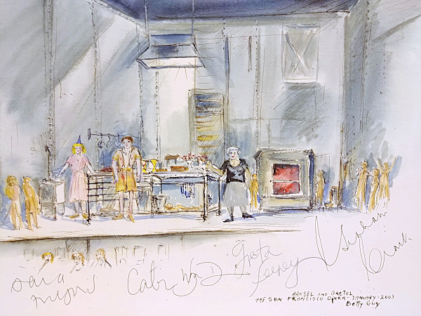 Hansel and Gretel The San Francisco Opera by Betty Guy
