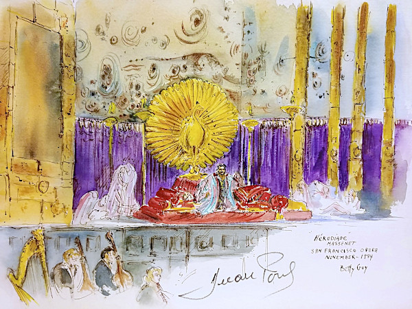 "Herodiade" Massenet San Francisco Opera by Betty Guy