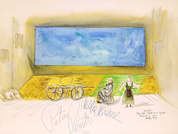 Jenufa The San Francisco Opera by Betty Guy