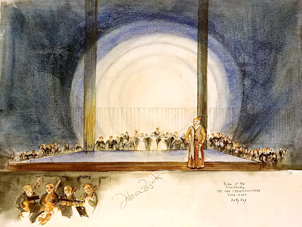 Joan of Arc Tchaikovsky The San Francisco Opera by Betty Guy