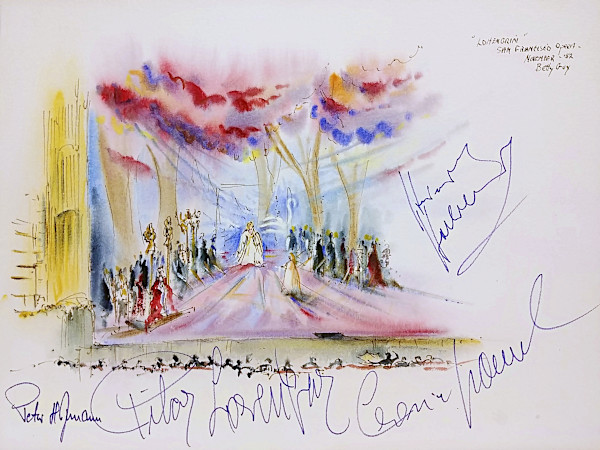"Lohengrin" San Francisco Opera by Betty Guy