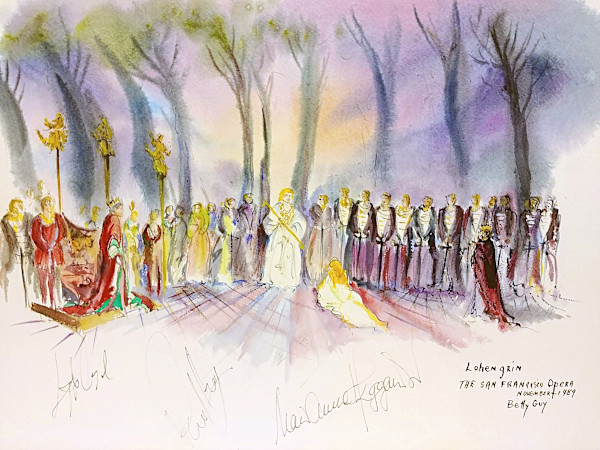 Lohengrin The San Francisco Opera by Betty Guy