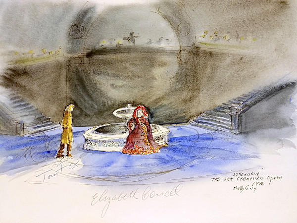 "Lohengrin" The San Francisco Opera by Betty Guy