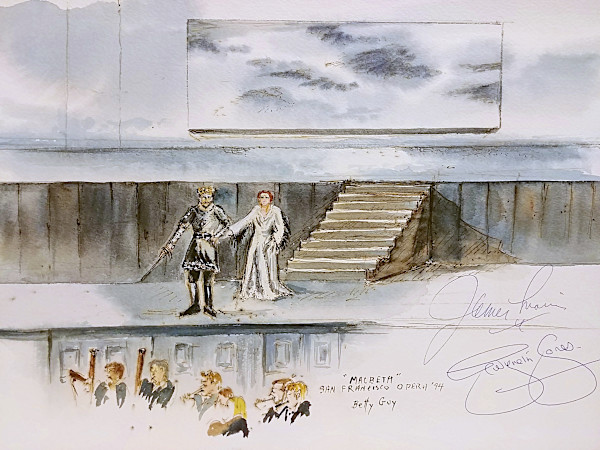 "Macbeth" San Francisco Opera by Betty Guy