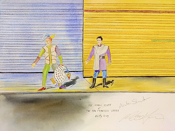 The Magic Flute at The San Francisco Opera by Betty Guy