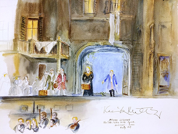 Manon Lescaut The San Francisco Opera by Betty Guy