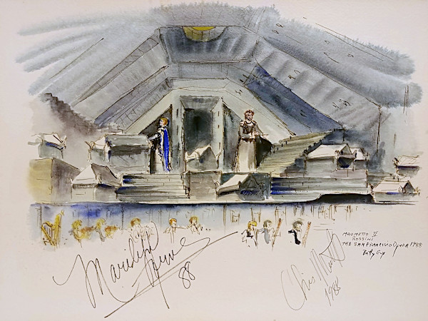 Maometto II Rossini The San Francisco Opera by Betty Guy