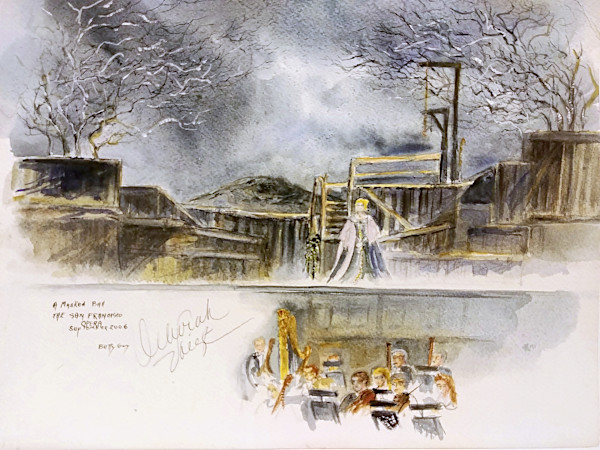 A Masked Ball The San Francisco Opera by Betty Guy