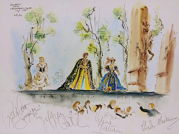 "Orlando" Handel San Francisco Opera by Betty Guy