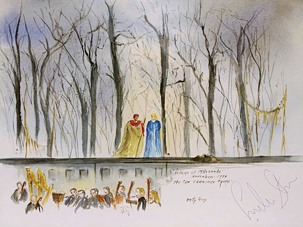 "Pelleas et Melisande" The San Francisco Opera by Betty Guy