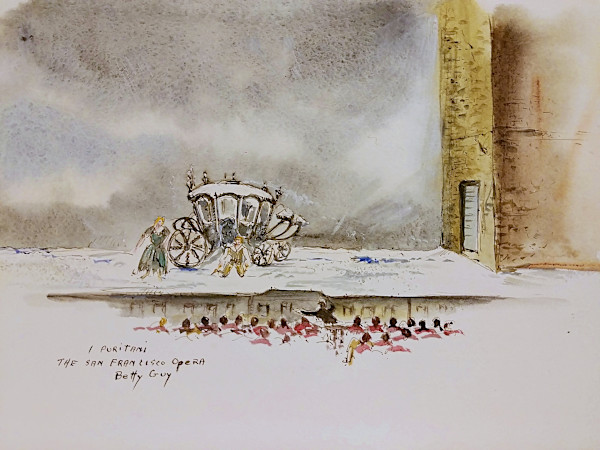 I Puritani The San Francisco Opera by Betty Guy