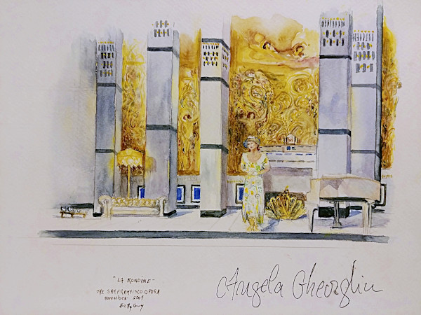 "La Rondine" The San Francisco Opera by Betty Guy