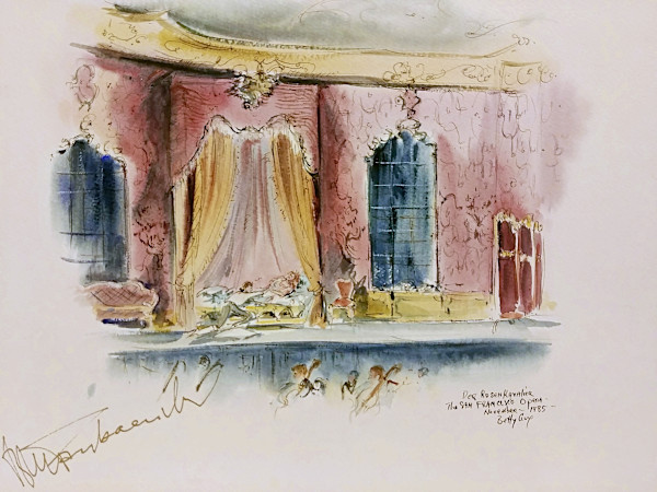 Der Rosenkavalier The San Francisco Opera by Betty Guy