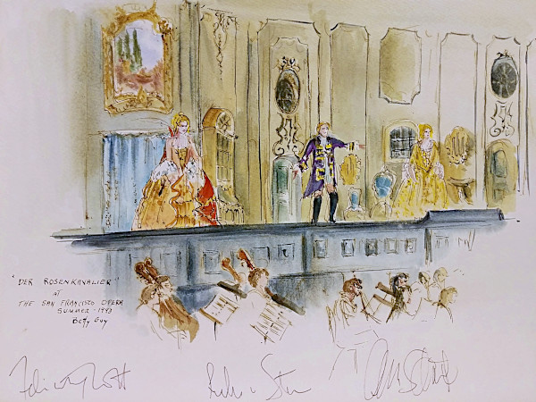 "Der Rosenkavalier" at The San Francisco Opera by Betty Guy