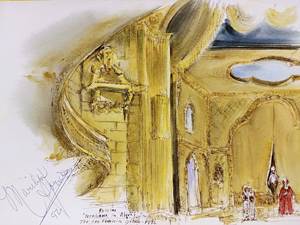 Rossini "L' italiana in Algeri" The San Francisco Opera by Betty Guy, Image 1.