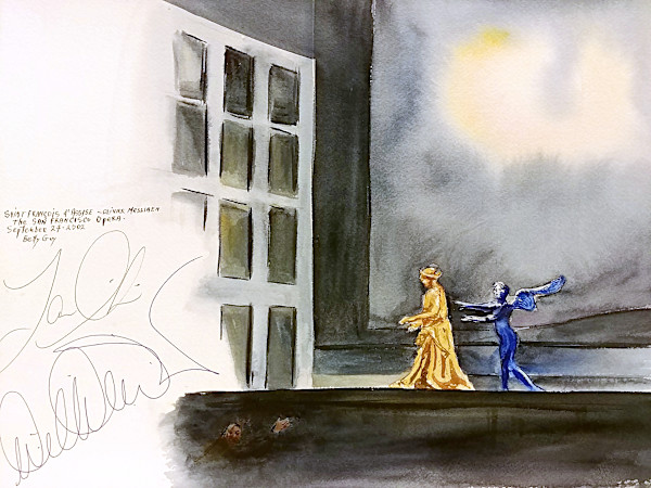 Saint Francois d'Assise Oliver Messiaen The San Francisco Opera by Betty Guy