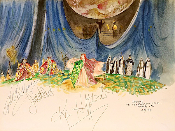 Salome The San Francisco Opera by Betty Guy