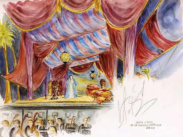 Samson et Dalila The San Francisco Opera by Betty Guy