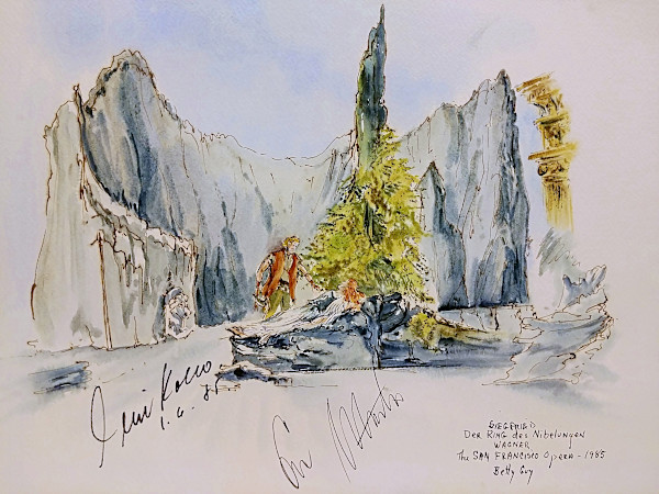 Siegfried Der Ring des Nibelungen Wagner The San Francisco Opera by Betty Guy