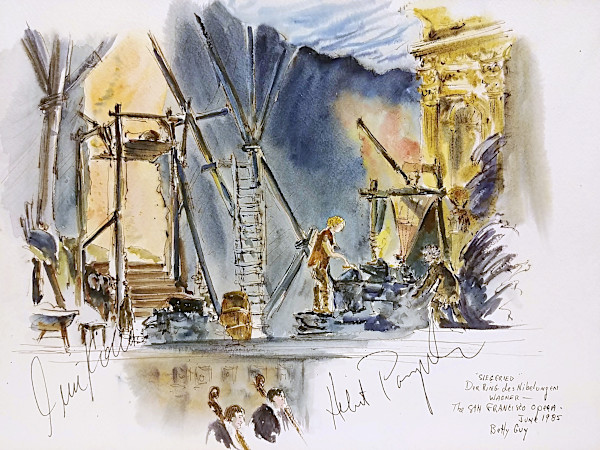 "Siegfried" Der Ring des Nibelungen Wagner The San Francisco Opera by Betty Guy