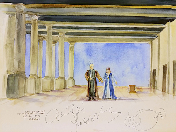 Simon Boccanegra The San Francisco Opera by Betty Guy