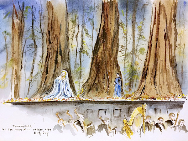 "Tannhauser" The San Francisco Opera by Betty Guy