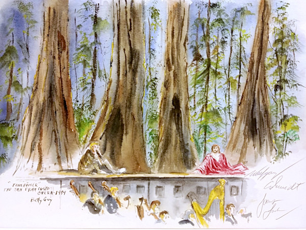 "Tannhauser" The San Francisco Opera by Betty Guy
