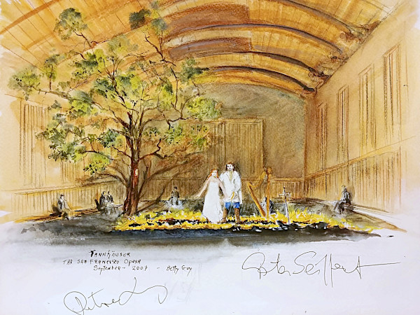 Tannhauser The San Francisco Opera by Betty Guy