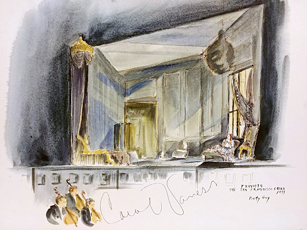 Traviata The San Francisco Opera by Betty Guy
