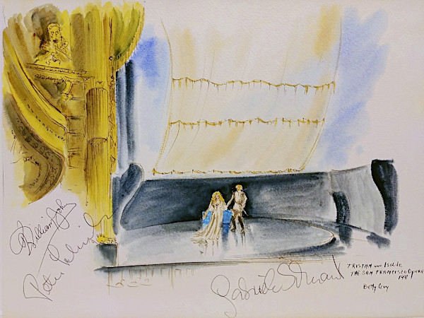 Tristan und Isolde The San Francisco Opera by Betty Guy