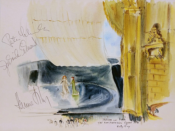 Tristan und Isolde The San Francisco Opera by Betty Guy