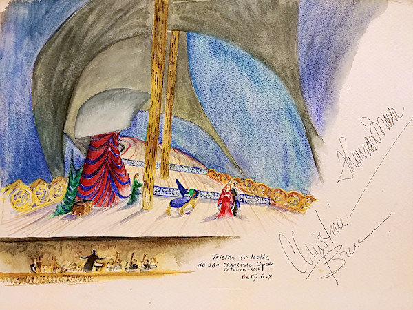 Tristan and Isolde The San Francisco Opera by Betty Guy