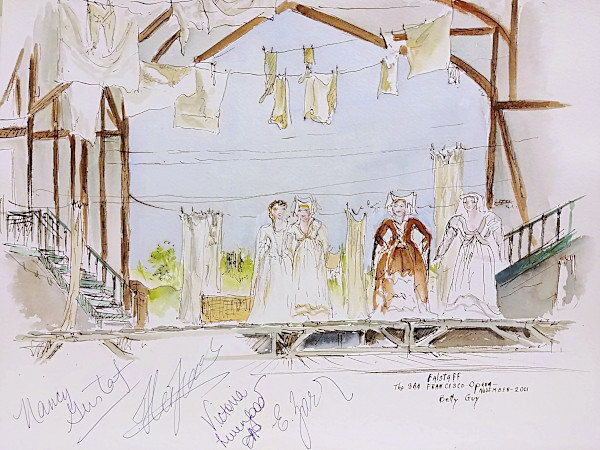 Falstaff The San Francisco Opera by Betty Guy