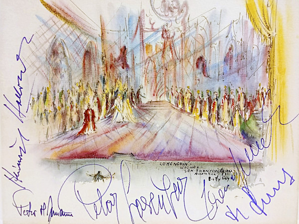 Lohengrin - Wagner San Francisco Opera by Betty Guy