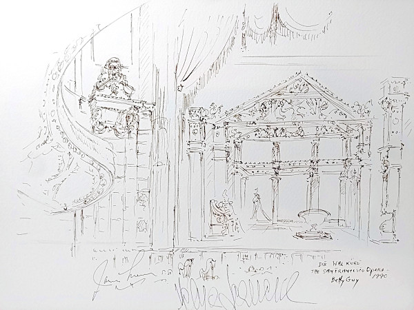 Die Walkure The San Francisco Opera by Betty Guy